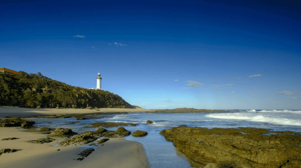 Norah Head Beach Lighthouse Central Coast